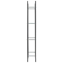 DJVHSRI Firewood Rack Steel Log Carrier, Heavy Duty Storage for Fireplace & Garden, Indoor/Outdoor Use,