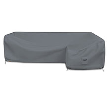 Covers & all Patio Sectional Sofa Cover 12 Oz - 100% Waterproof & Weather Resistant PVC Coated 100" x 130" x 38" x 34" L Shape Sofa Cover for Indoor / Outdoor (Right Side, Grey)