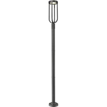 Z-Lite 5005PHB-567P-BK-LED Leland Outdoor Post, 1-Light 16 Watts, Sand Black