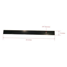 The ROP Shop Universal Snowplow Deflector Kit with Hardware for Boss HTX V-Plow 7'6" Blades