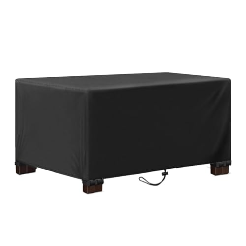 AKDZCM 114x91x6in/Long X Wide X High Patio Table Cover for Outdoor Furniture,Large Patio Furniture Cover,Waterproof Weatherproof Cover, Heavy Duty 600d