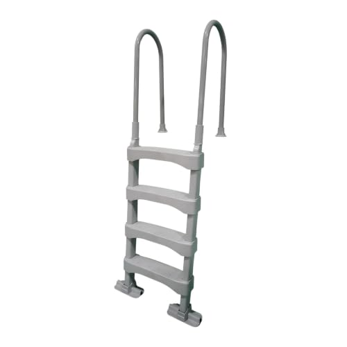 4-Step Frame Above Ground Pool Ladder for 48 to 60-inch Wall Height Pools