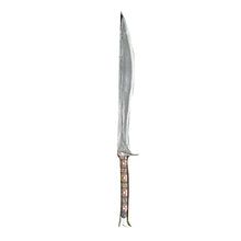 Fwosi Gardening Machetes - 23.5-Inch Kukri Machete Fixed Blade Knife with Leather Sheath - Full Tang Survival Knife, Carbon Steel Blades