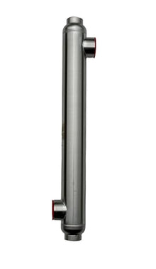 Badgerpipe 600k BTU Stainless Steel Heat Exchanger for Pools/Spas