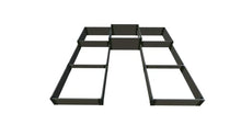 Frame It All Weathered Wood Walk-in U-Shape Terrace Garden Raised Bed 12' x 12' x 22" Triple Tier