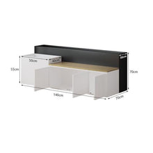 Outdoor large flower box Storage Planter Bench Flower Trough Seat Cabinet
