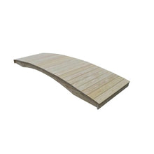 Keystone Amish Co. Pressure Treated Pine Plank Garden Bridge, 4' x 12', Unfinished