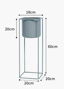 Flower Stand Flower Stand Wrought Iron Plant Rack Using Manual Welding Technology Stable and Durable Floor-Standing Flower Stand Very Suitable for Decorating Homes Offices Etc.