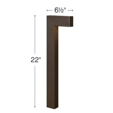 Hinkley Atlantis 12V Large LED Outdoor Landscape Path Light, Matte Bronze