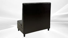 Elite Kitchen Supply Commercial Button Style Booth Black