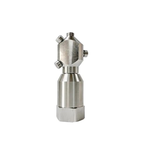 Arionyx Container Rotating Washing Nozzle Stainless Steel 360 Degree Rotary Spray Ball Female CIP Tank Cleaning Head(3l4)