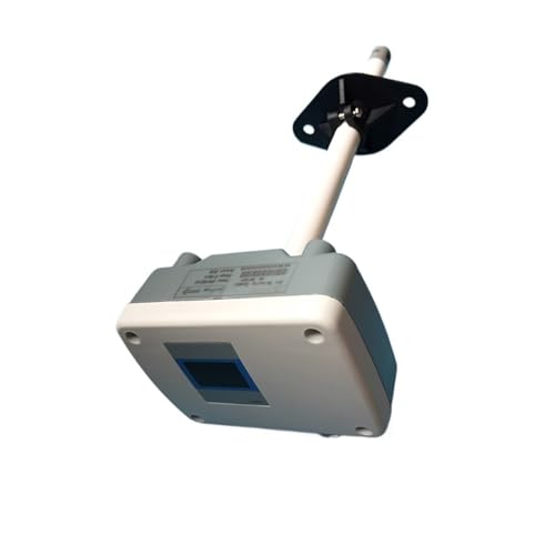 Air Flow Velocity Sensor Flow Sensor 4-20mA Air Wind Speed Indicator Air Velocity Display Sensor For Duct Pipeline Pipe Conduit For Environmental Protection Weather Station Breeding And Other(RS485 Mo