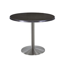 Holland Bar Stool Co. 36" Tall OD214 Indoor/Outdoor All-Season Table with 36" Diameter Charcoal Top