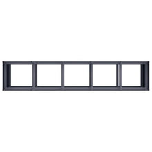 Heofavd 78.7 Inch Large Metal Planter Box, Rectangular Anthracite Raised Garden Bed for Outdoor Terrace, Cold-Rolled Steel Tall Planter with Drainage for Flowers and Herbs, Dark Grey