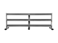 BK BodyKore 5-100lb Dumbbell Rack G243 Silver