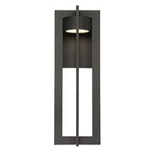 WAC Lighting dweLED, Chamber 25in LED Indoor and Outdoor Wall Light 3000K in Bronze