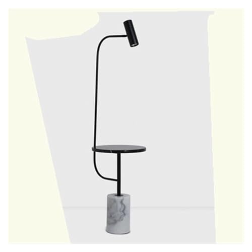 OneGrifN Table Lamp,Atmosphere Lamp， Table Lamp Living Room Lamps Postmodern Minimalist Coffee Table Marble Table Floor Lamp Standing Lamps(Black)