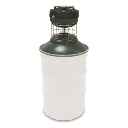 Capsule Game Feeders Automated Game Feeder for 55-Gallon Barrel Green Multi