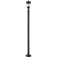 Z-Lite 5016PHMR-5012P Davina 3 Light 94" Tall Post Light - Black