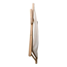 D-Art Collection Teak Wood Sling Chair
