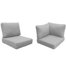 TK Classics Cushions BARBADOS 10a Grey Patio Furniture