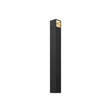 DALS Lighting LEDPATH004D-BK 36" Led Path Light with Square Luminaire Modern 36" Led Path Light with Square Luminaireblack
