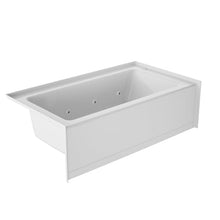 Jacuzzi SIGNATURE Acrylic Low-Profile Heated Soak & Jet Massage Bathtub White