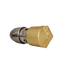High Pressure Rotating Nozzle, Diamond Point Wear and Durable Dredge Sewer Pipe Drill Brick Cement Oil Cleaning(3l8 Female 60L)