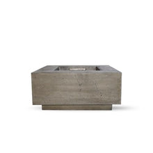 Lakeview Cascata Bay 2 36-Inch Propane Square Fire Pit Table - Pewter - SCPH-406-4LP