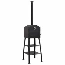 GBCDSWBR Charcoal-Fired Outdoor Pizza Oven. Steel Garden Baking Cooker