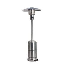 Outdoor Gas Patio Heater Radiator with Tip Over Protection Free Standing Indoor Outdoor Heaters Waterproof Instant Warm for Garden Garage-Stainless Steel And Rain Shield 230cm (90in) (230cm (90in