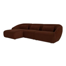 Moe's Home Collection Amelia Lounge Modular Left Sectional Chestnut