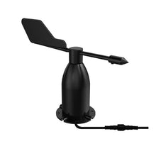 ZSYOJOI Wind Speed and Wind Vane Transmitter Sensor Three Cup Meteorological Instrument RS485 Signal Transmission Aluminum Alloy(Wind Direction,4-20mA)