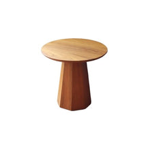 Chicken Couch End Table Wooden Sofa Side Table Solid Wood Small Round Table Coffee Table Balcony Living Room Corner Tables for Living Room