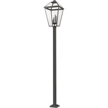 Z-Lite 579PHXLXS-536P-ORB Talbot Outdoor Post, 4-Light 240 Total Watts, Oil Rubbed Bronze
