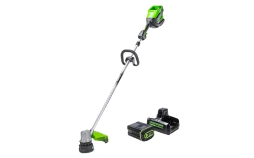 82V 1.5kW String Trimmer with 4Ah Battery and Dual Port Charger