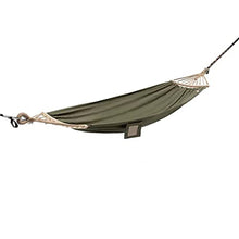 Portable Hammock,Canvas Hammock,Outdoor Hammock Anti-Rollover Travel Camping Portable Hammock Hanging Chair Outdoor Portable Camping Travel Equipment (Color : Green, Size : 300 * 90cm)