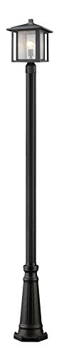 Z-Lite 1 Light Outdoor 554PHB-519P-BK
