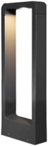 XYIANG Modern Waterproof Led Yard Lights, Die-Cast Aluminum Outdoor Pathway Lamps, Ip54 Rated for Lawn, Garden, Walkway, Front/Back Door, and Security Lighting, Floor-Mounted in(One Color-Large)