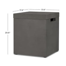 BBQGUYS Signature Estes Propane Tank Cover - Carbon - 135-CBN