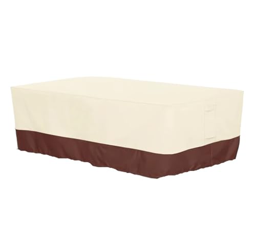 2pcs Heavy Duty Patio Furniture Covers Waterproof for Sofa Table Chair Outdoor