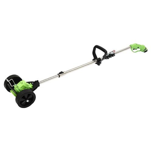 XURUIUS Cordless Grass Trimmer,Electric Weeder,Garden Edger Tool,Electric Brush Cutter,for Yard Trimming Home Lawn Mowing