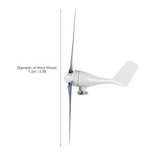 1200W 3Blades 12V Permanent Magnet Wind Turbine Generator Power Kit