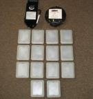 Kerr Lighting Deck Lights - 4" x 3" - 14-Pack Kit - for Decks, Docks, & Stairs
