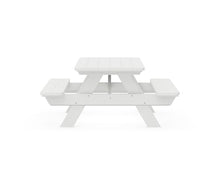 POLYWOOD PT172WH Park 72" Picnic Table, White