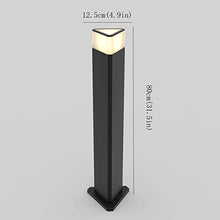 ZEELYDE Post Lights Outdoor,Modern LED Plug-in Grass Lamp Aluminum Outdoor Waterproof Villa Road Lamp Electric Residential Garden Lamp Villa Park Landscape Lamp Outdoor Night Safety Lighting Post