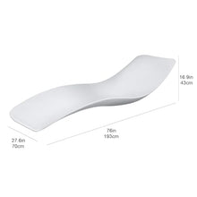 Aquamarine Patio Chairs Set of Two White