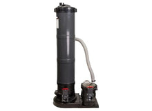 PRC90 Above-Ground Cartridge Pool Filter System w/ 1 HP Pump for Rx Clear