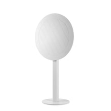 Benjara Keli 43 Inch Outdoor Bar Table, White Aluminum Frame, Foldable Design