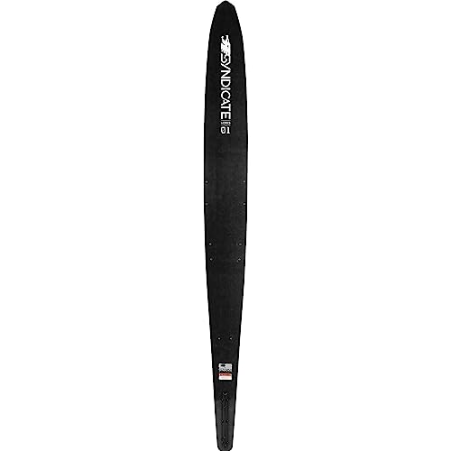 HO Syndicate Works 01 Slalom Waterskis Black/Silver Large
